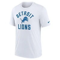 Men's Nike Heather Gray Detroit Lions Favorable Timeline Tri-Blend T-Shirt