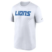 T-shirt Nike blanc Detroit Lions Primetime Legend Performance pour homme