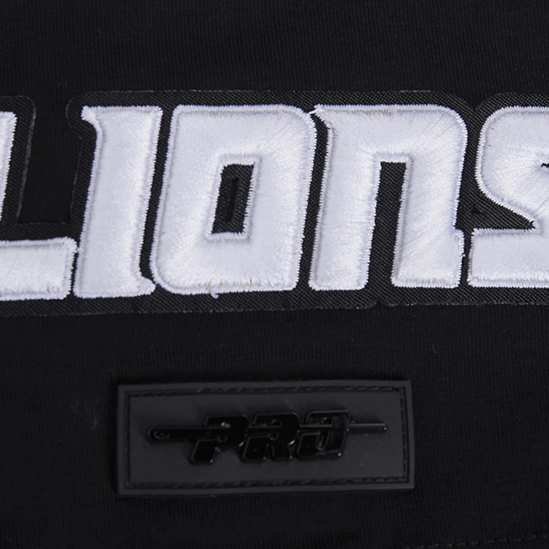 Men's Pro Standard Aidan Hutchinson Black Detroit Lions Fast Lane Name & Number Player T-Shirt