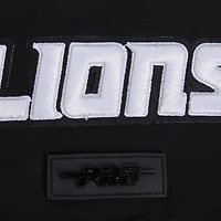 Men's Pro Standard Aidan Hutchinson Black Detroit Lions Fast Lane Name & Number Player T-Shirt