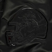 Men's Pro Standard Aidan Hutchinson Black Detroit Lions Player Full-Snap Jacket