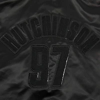 Men's Pro Standard Aidan Hutchinson Black Detroit Lions Player Full-Snap Jacket