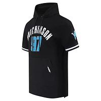 Men's Pro Standard Aidan Hutchinson Black Detroit Lions Player Name & Number Hoodie T-Shirt