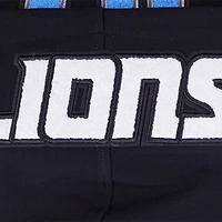 Men's Pro Standard Aidan Hutchinson Black Detroit Lions Player Name & Number Hoodie T-Shirt