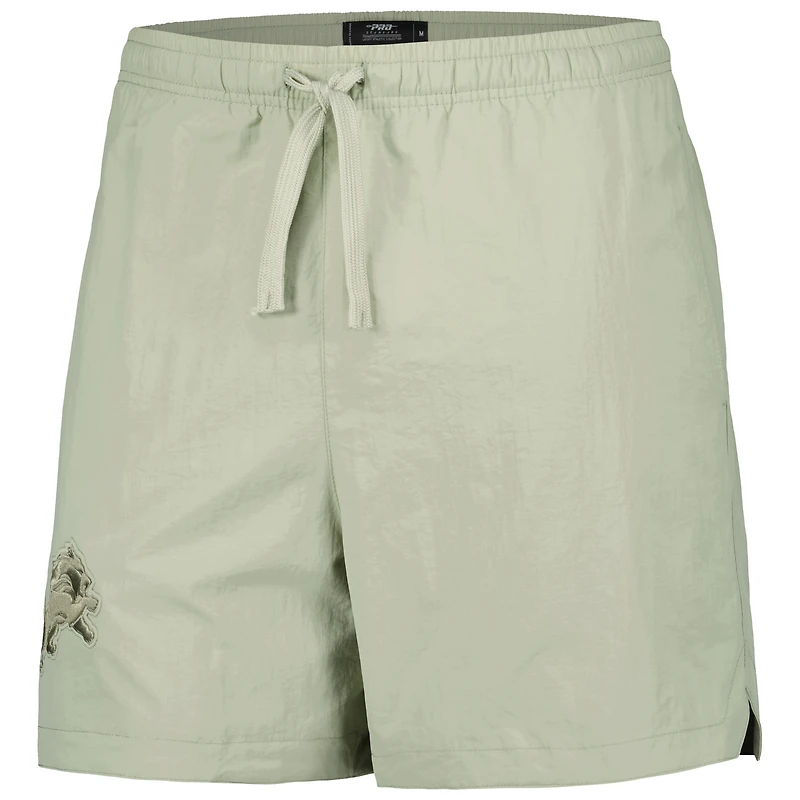Short tissé Pro Standard Detroit Lions Neutrals 2.0 pour homme vert clair