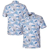 Polo Performance Reyn Spooner blanc pour homme des Detroit Lions