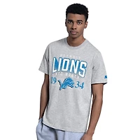 Men's Starter  Blue/Gray Detroit Lions Two-Pack Logo T-Shirt Set
