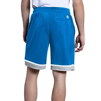 Short en maille bleu Detroit Lions Power Play de Starter pour homme