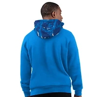 Men's Starter Blue Detroit Lions Thursday Night Gridiron Pullover Hoodie