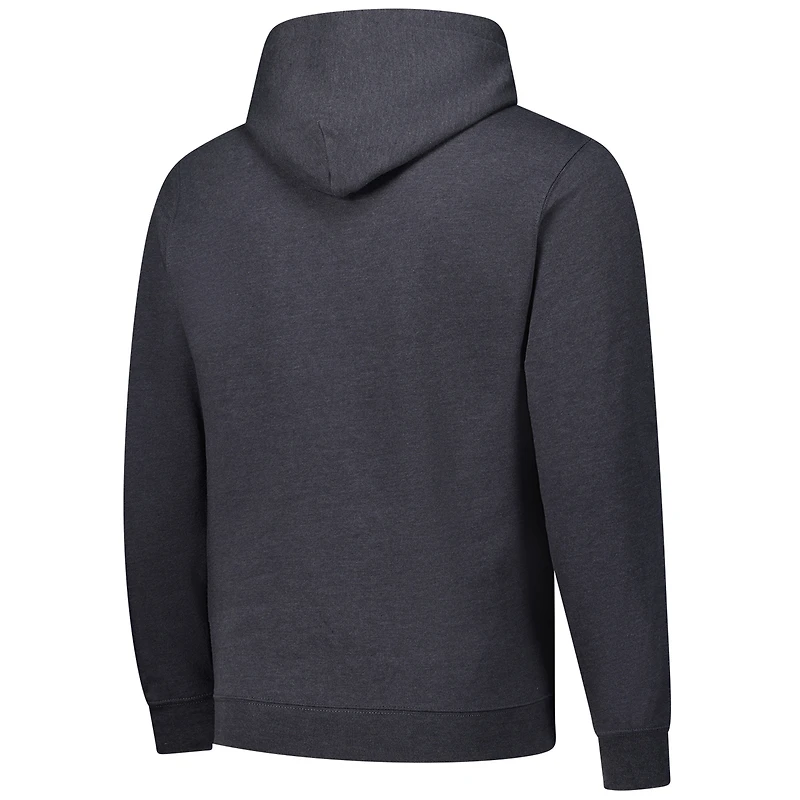 Men's Starter Charcoal Detroit Lions Pullover Hoodie