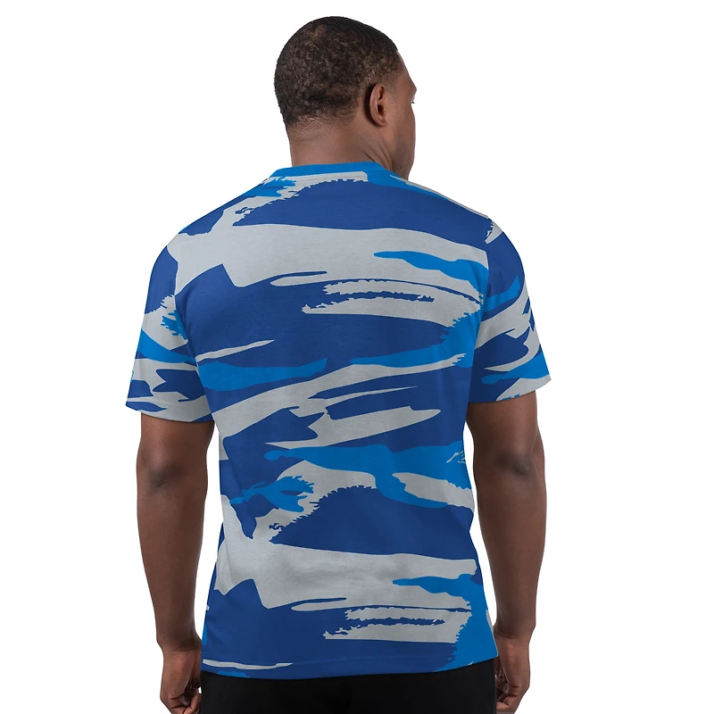 T-shirt gris Starter Detroit Lions pour homme, match de football américain du jeudi soir