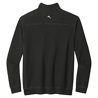 Men's Tommy Bahama  Black Detroit Lions Big & Tall Montego Bay Half-Zip Pullover
