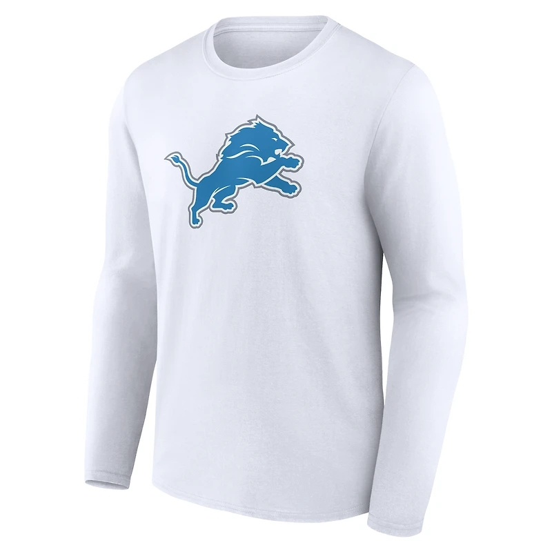 Men's Detroit Lions Primary Logo Long Sleeve T-Shirt