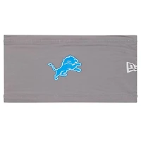 New Era Gray Detroit Lions Official Training Camp  COOLERA Headband