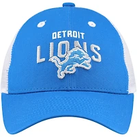 Preschool Blue Detroit Lions Core Lockup Trucker Adjustable hat