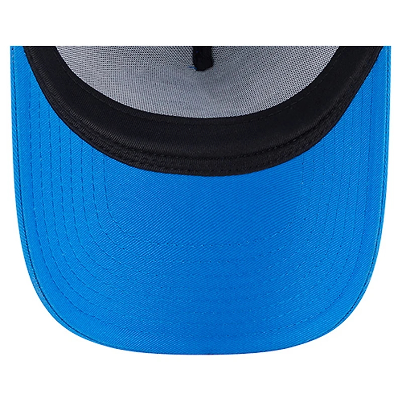 Casquette ajustable New Era bleue Detroit Lions Main A-Frame 9FORTY pour enfants d'âge préscolaire