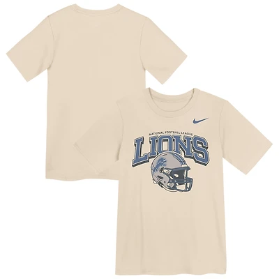 Preschool Nike Natural Detroit Lions Vintage Easy Lane T-Shirt