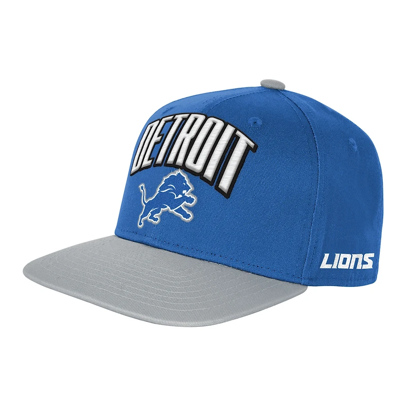 Preschool Outerstuff Blue Detroit Lions Essentials Snapback Hat