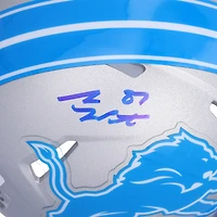 Sam LaPorta Detroit Lions Autographed Riddell 2024 Speed Mini Helmet