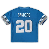 Maillot Mitchell & Ness Barry Sanders bleu Detroit Lions 1996 retraité Legacy pour tout-petit