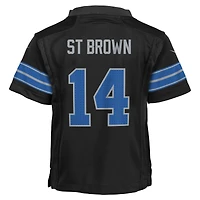 Toddler Nike Amon-Ra St. Brown Black Detroit Lions Alternate Game Jersey