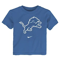T-shirt Nike bleu Detroit Lions pour enfant avec logo principal Legend Performance