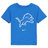 T-shirt Nike bleu avec logo principal des Lions de Detroit pour tout-petit