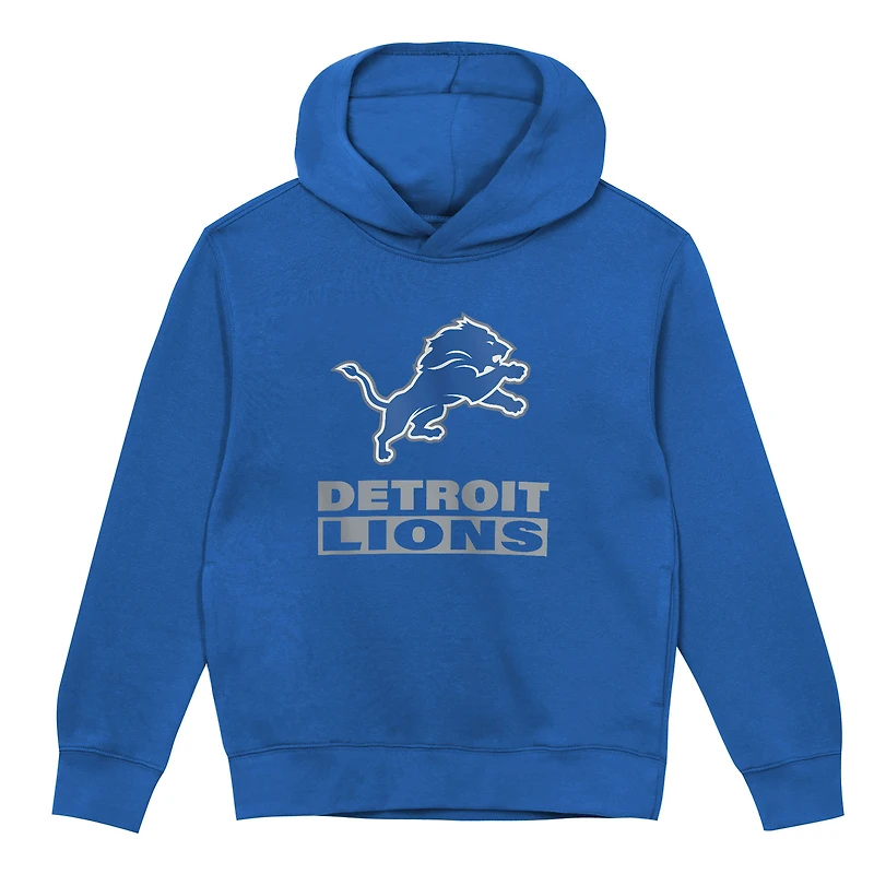 Toddler Outerstuff  Blue Detroit Lions Back to Basics Hoodie