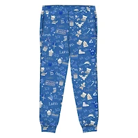 Ensemble de nuit pour tout-petit Outerstuff bleu Detroit Lions châtaigne les fêtes