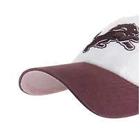 Unisex '47 Stone/Burgundy Detroit Lions Love Letter Clean Up Adjustable Hat
