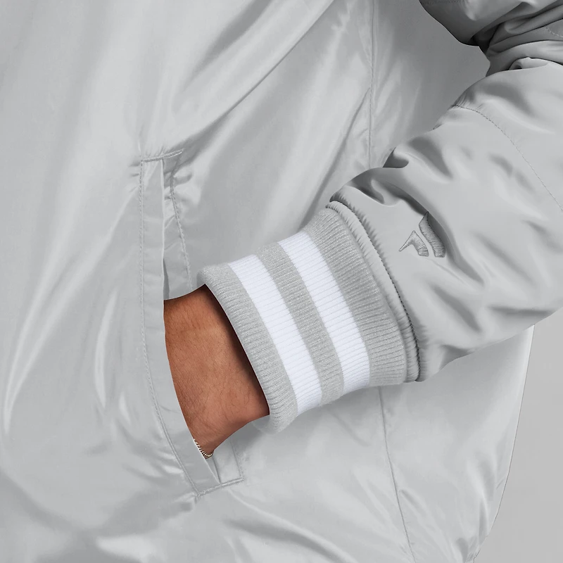 Veste unisexe Fanatics grise Detroit Lions Elements Elite à boutons-pression