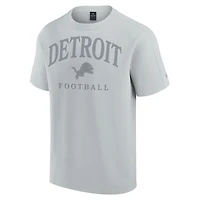 Unisex Fanatics Silver Detroit Lions Elements Flex Tri-Blend T-Shirt