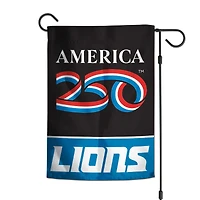 WinCraft Detroit Lions 12" x 18" Double-Sided America 250 Garden Flag