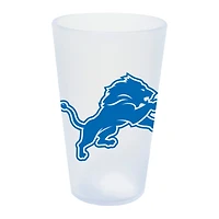 WinCraft Detroit Lions 16oz. Verre à pinte en silicone Icicle
