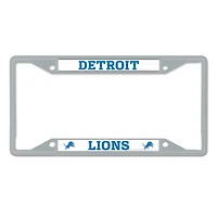 Cadre de plaque d'immatriculation en métal WinCraft Detroit Lions