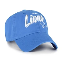 Casquette ajustable Ariana Clean Up bleue '47 pour femme des Lions de Détroit