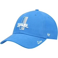Women's '47 Blue Detroit Lions Miata Clean Up Adjustable Hat