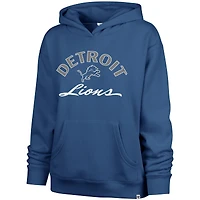 Sweat à capuche Whirlwind Naomi bleu '47 pour femme des Lions de Détroit