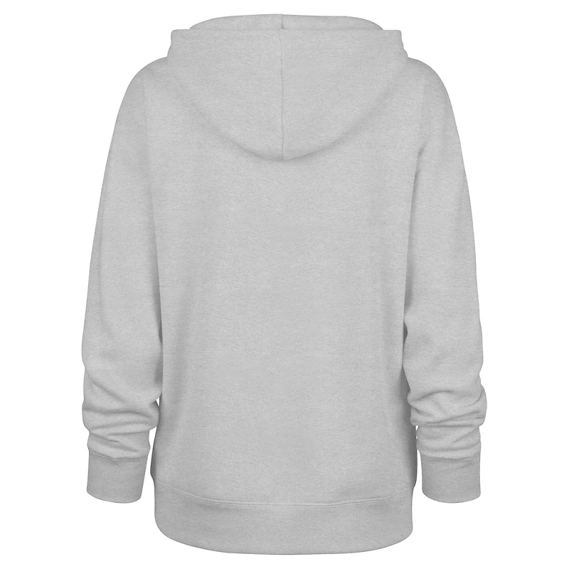 Women's '47  Gray Detroit Lions Clarity Naomi Hoodie