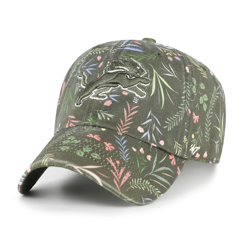 Casquette ajustable « Verbena Clean Up » verte pour femme des Lions de Détroit de 1947