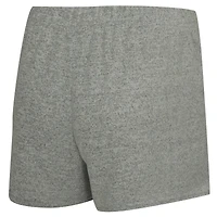 Women's Concepts Sport  Heather Gray Detroit Lions Rigor Tank, Short & Robe Set