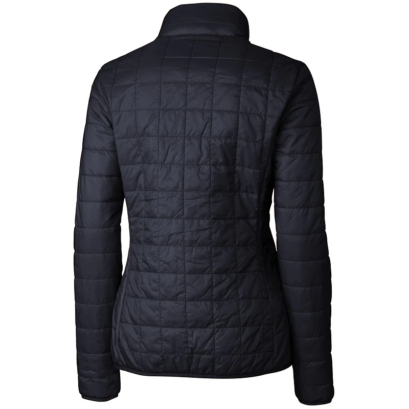 Doudoune Rainier entièrement zippée pour femme, bleu marine, des Detroit Lions, Cutter & Buck