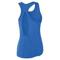 Débardeur Fanatics bleu pour femme Detroit Lions Iron Fan