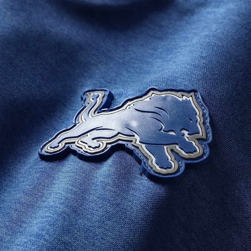 Women's Fanatics Blue Detroit Lions Plus End Around Pass Full-Zip Hoodie