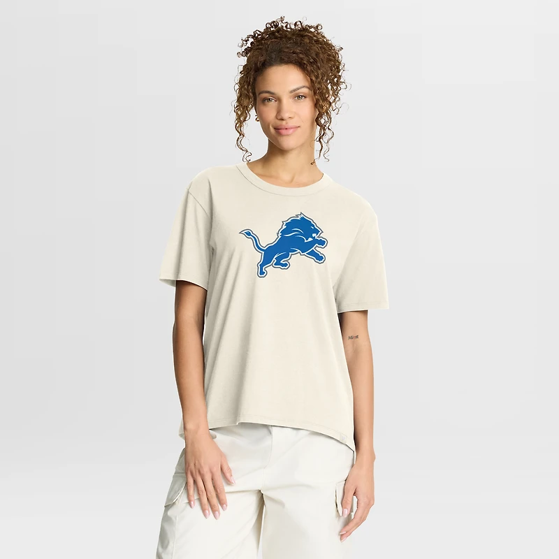 Women's Fanatics Cream Detroit Lions Dove Legacy T-Shirt