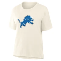 T-shirt crème Fanatics pour femme Detroit Lions Dove Legacy