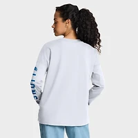 Women's Fanatics White Detroit Lions Hometown Legacy Long Sleeve T-Shirt