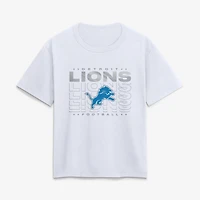 T-shirt blanc Detroit Lions Legacy pour femmes de Fanatics
