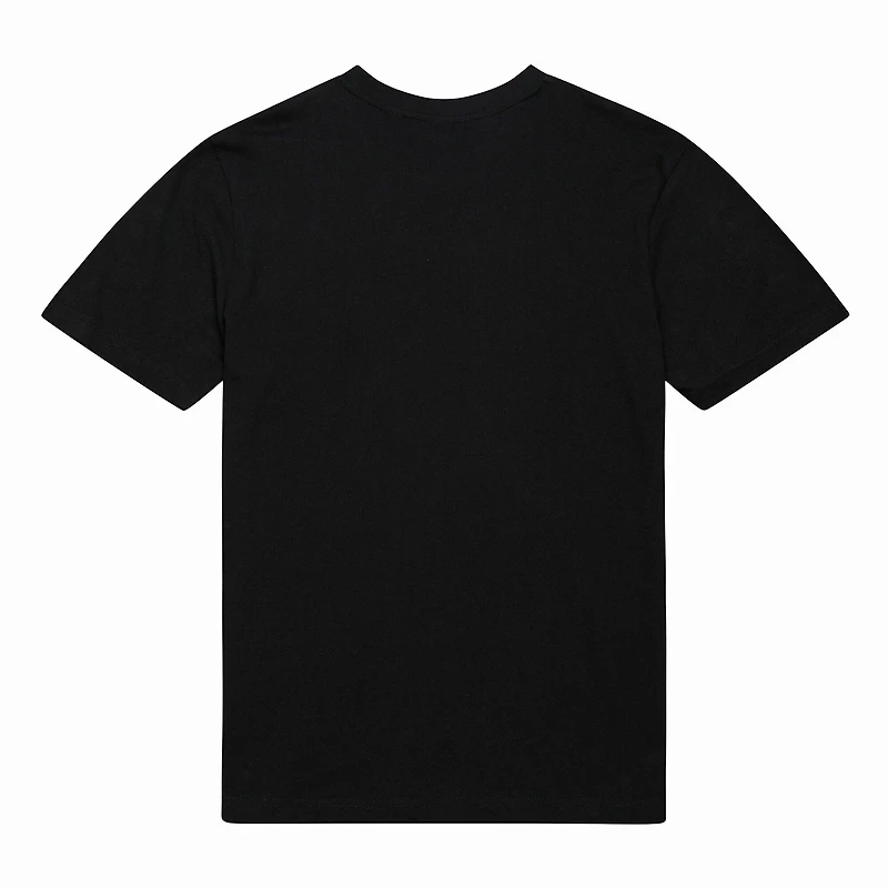 T-shirt noir dynamique pour femme Mitchell & Ness, motif petit ami des Detroit Lions