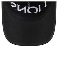 Women's New Era Black Detroit Lions Cece 9TWENTY Adjustable Hat